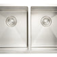 American Imaginations AI-27660 32" Stainless Steel Rectangle Stainless Steel Modern Kitchen Sink