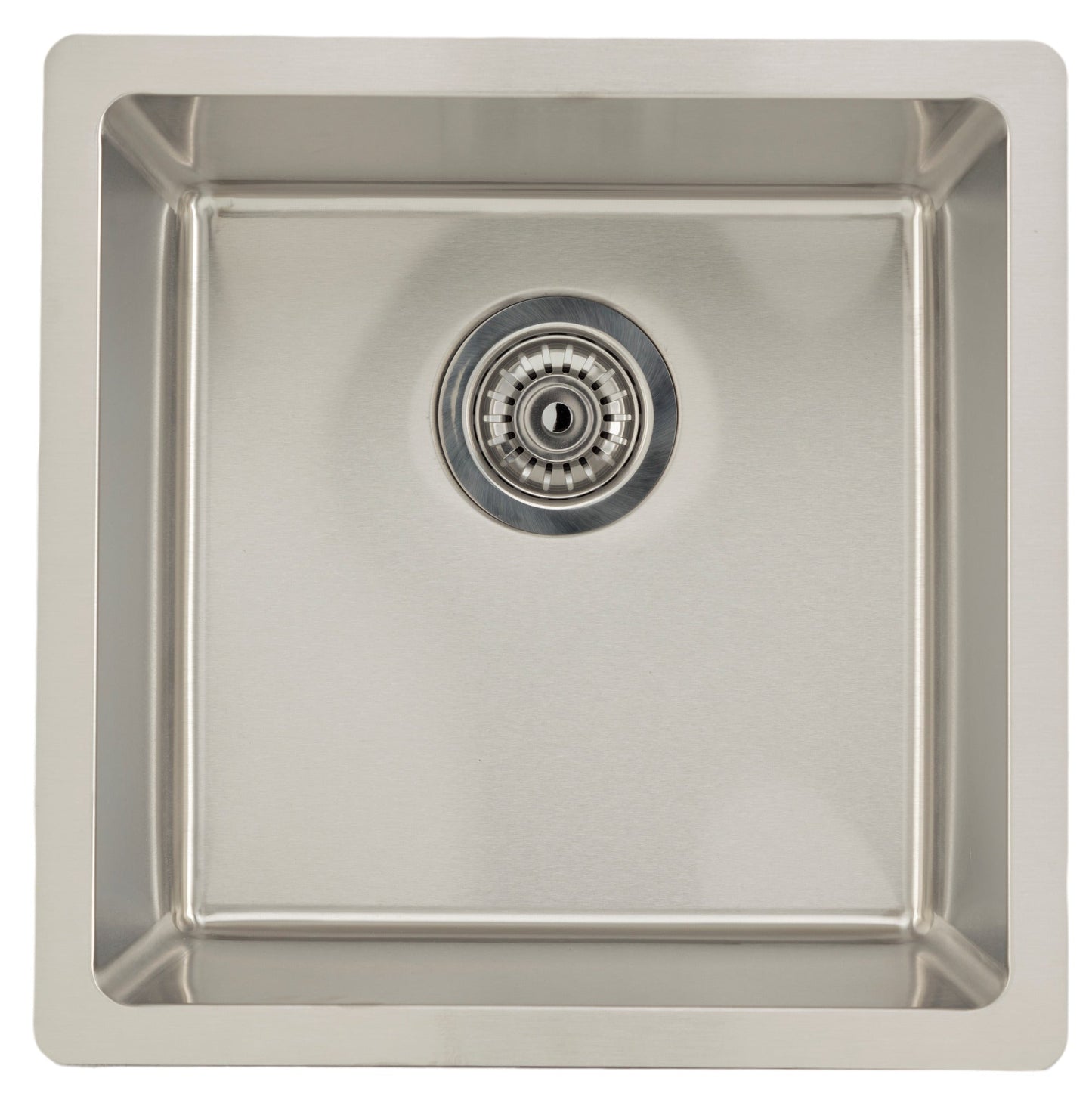 American Imaginations AI-27682 17" Stainless Steel Square Stainless Steel Modern Kitchen Sink