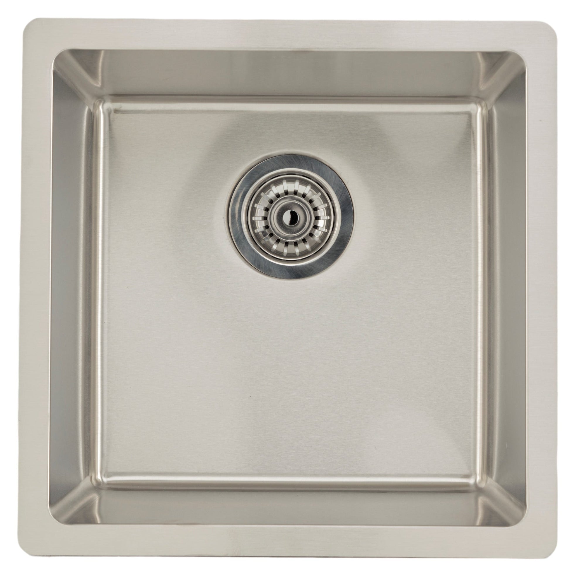 American Imaginations AI-27682 17" Stainless Steel Square Stainless Steel Modern Kitchen Sink