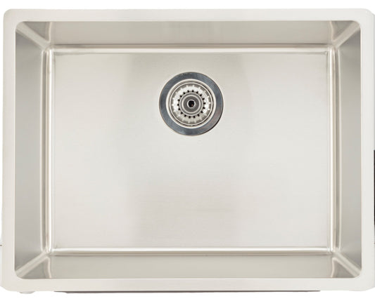 American Imaginations AI-27687 23" Stainless Steel Rectangle Stainless Steel Modern Kitchen Sink