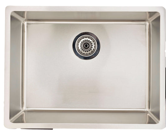 American Imaginations AI-27688 19" Stainless Steel Rectangle Stainless Steel Modern Kitchen Sink