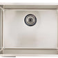 American Imaginations AI-27689 19" Stainless Steel Rectangle Stainless Steel Modern Kitchen Sink