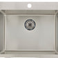American Imaginations AI-27692 28" Stainless Steel Rectangle Stainless Steel Modern Kitchen Sink