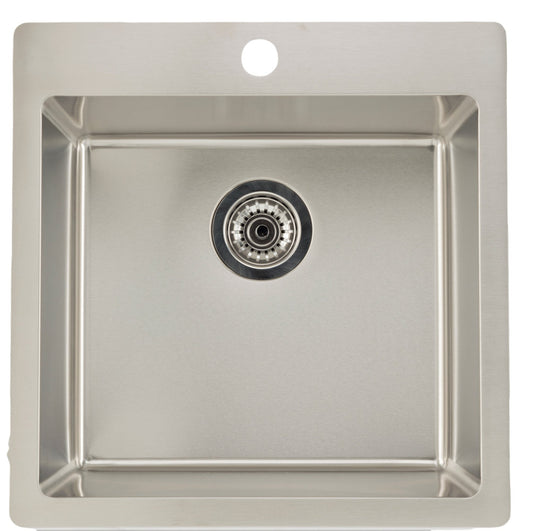American Imaginations AI-27693 Rectangle Stainless Steel Stainless Steel Kitchen Sink with Stainless Steel Finish