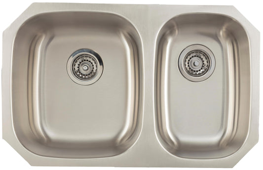 American Imaginations AI-27699 28" Stainless Steel Rectangle Stainless Steel Modern Kitchen Sink