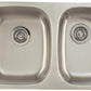 American Imaginations AI-27700 28" Stainless Steel Rectangle Stainless Steel Modern Kitchen Sink