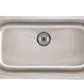 American Imaginations AI-27713 32" Stainless Steel Rectangle Stainless Steel Modern Kitchen Sink