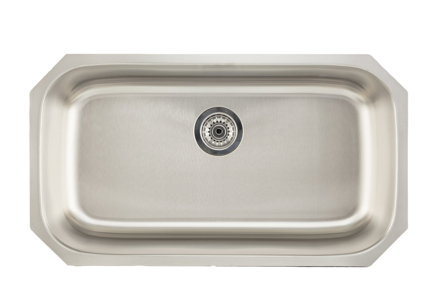 American Imaginations AI-27713 32" Stainless Steel Rectangle Stainless Steel Modern Kitchen Sink