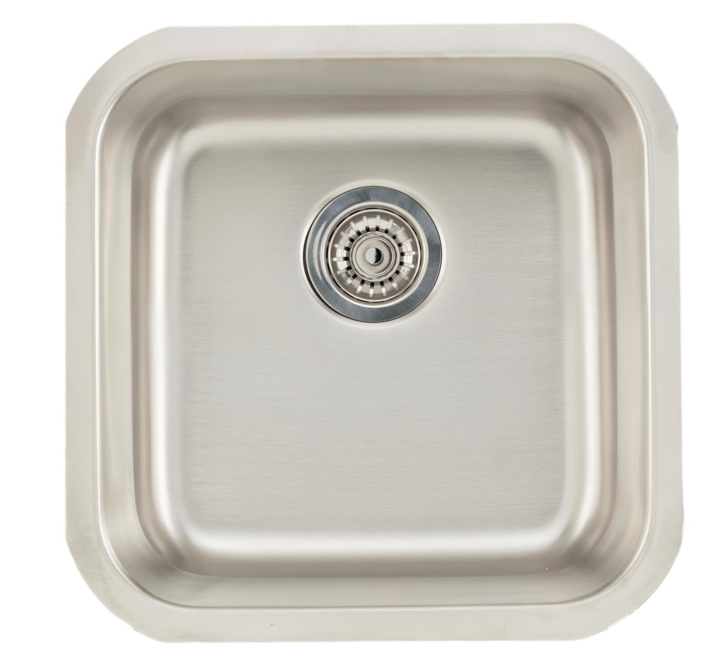 American Imaginations AI-27719 18" Stainless Steel Square Stainless Steel Modern Kitchen Sink