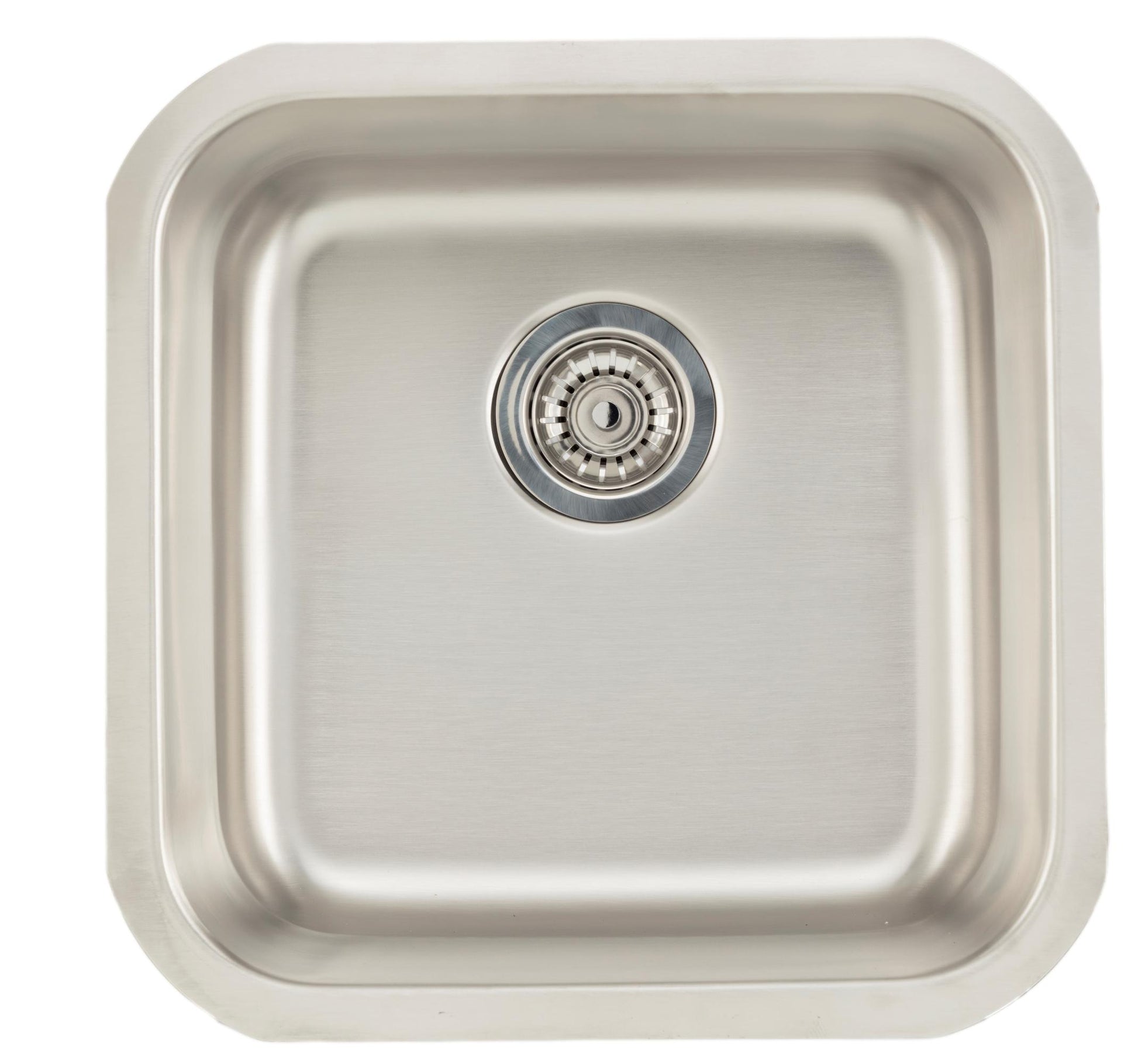 American Imaginations AI-27719 18" Stainless Steel Square Stainless Steel Modern Kitchen Sink