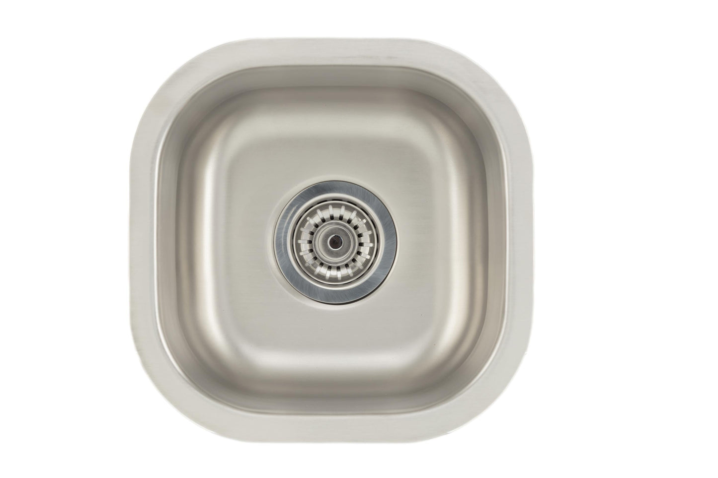 American Imaginations AI-27723 13" Stainless Steel Square Stainless Steel Modern Kitchen Sink