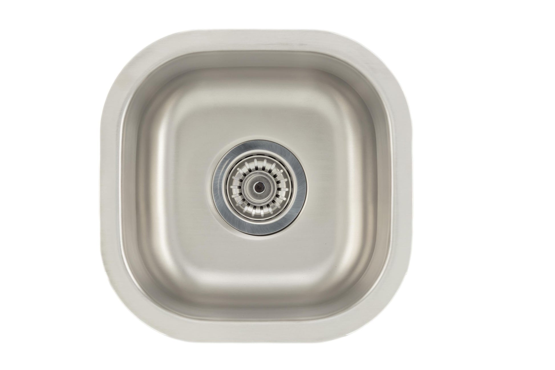 American Imaginations AI-27723 13" Stainless Steel Square Stainless Steel Modern Kitchen Sink