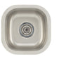 American Imaginations AI-27724 13" Stainless Steel Square Stainless Steel Modern Kitchen Sink