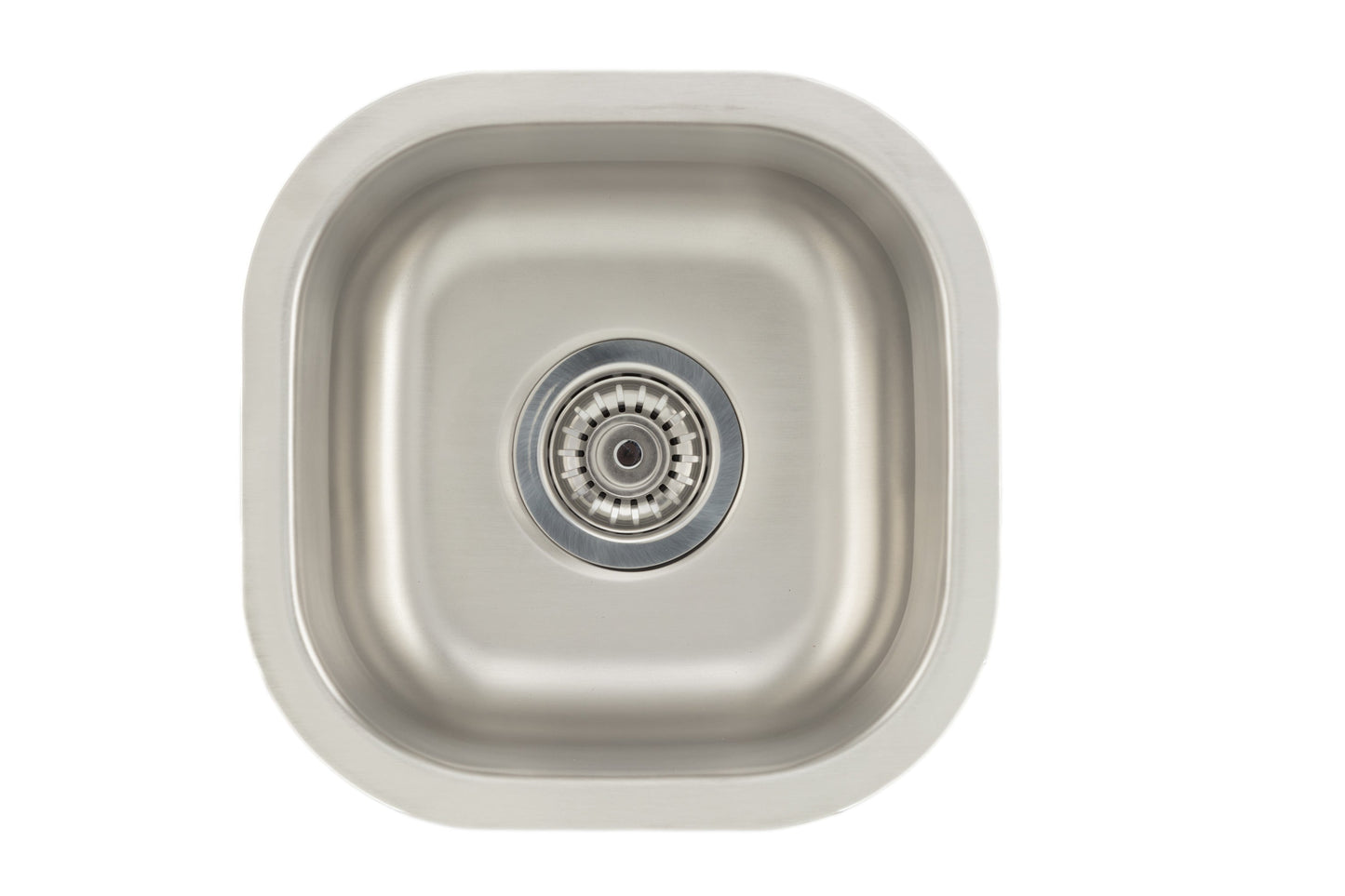 American Imaginations AI-27724 13" Stainless Steel Square Stainless Steel Modern Kitchen Sink
