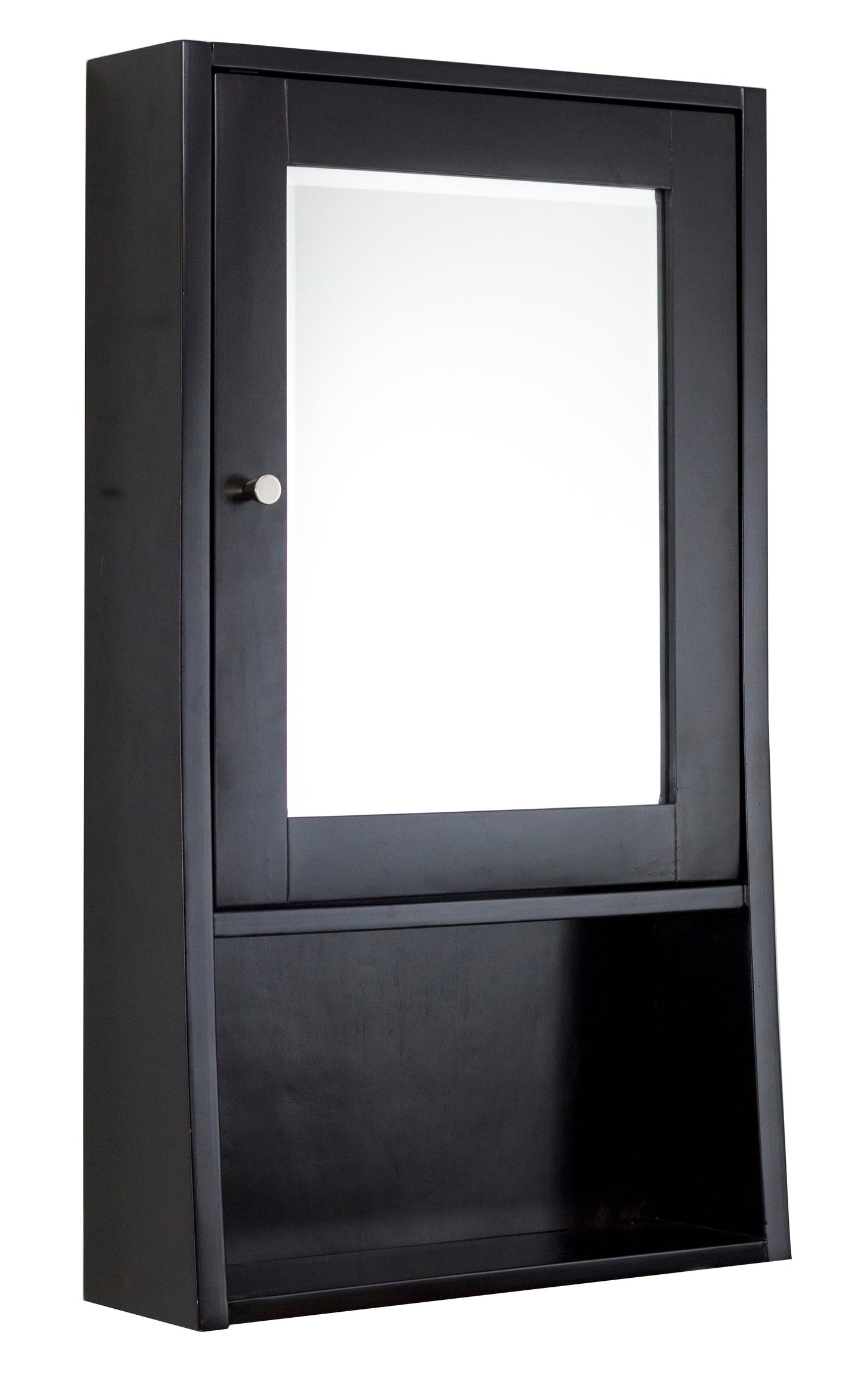 American Imaginations AI-27832 20" Espresso Rectangular Wall Mount Transitional Medicine Cabinet