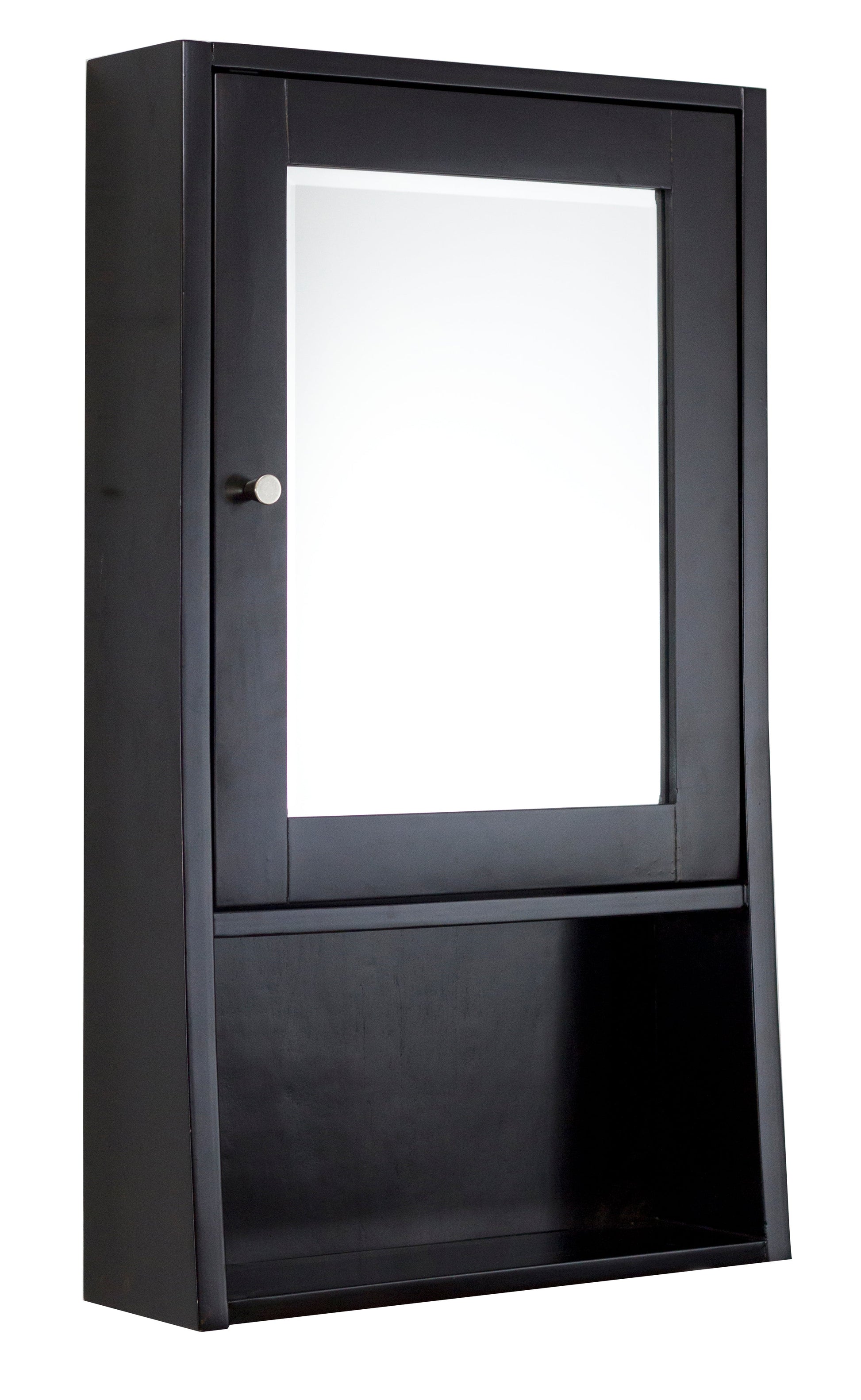 American Imaginations AI-27832 20" Espresso Rectangular Wall Mount Transitional Medicine Cabinet