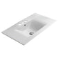 American Imaginations AI-28637 24" White Rectangular Drop In Transitional Ceramic Top