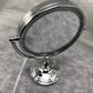 American Imaginations AI-28699 10" Chrome Round Above Counter Modern Magnifying Mirror