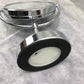 American Imaginations AI-28699 10" Chrome Round Above Counter Modern Magnifying Mirror