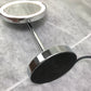 American Imaginations AI-28717 10" Chrome Round Above Counter Modern Magnifying Mirror