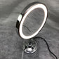 American Imaginations AI-28717 10" Chrome Round Above Counter Modern Magnifying Mirror