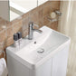 American Imaginations AI-29083 20" White Rectangular Above Counter Transitional Ceramic Top