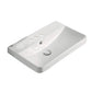 American Imaginations AI-29085 20" White Rectangular Above Counter Transitional Ceramic Top