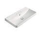 American Imaginations AI-29087 24" White Rectangular Above Counter Transitional Ceramic Top