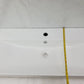 American Imaginations AI-29089 32" White Rectangular Above Counter Transitional Ceramic Top