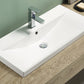 American Imaginations AI-29095 32" White Rectangular Above Counter Transitional Ceramic Top