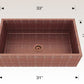 American Imaginations AI-29179 33" Copper Rectangle Copper Transitional Kitchen Sink