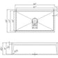 American Imaginations AI-29191 33" Copper Rectangle Copper Transitional Kitchen Sink