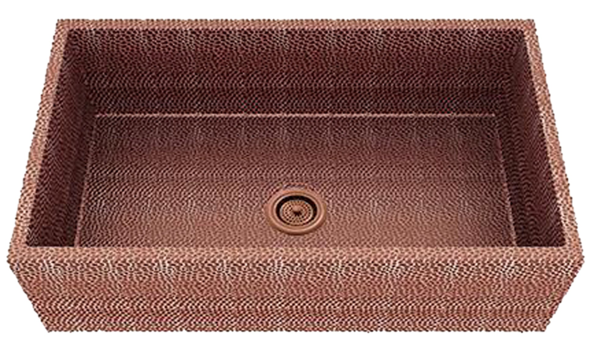 American Imaginations AI-29191 33" Copper Rectangle Copper Transitional Kitchen Sink