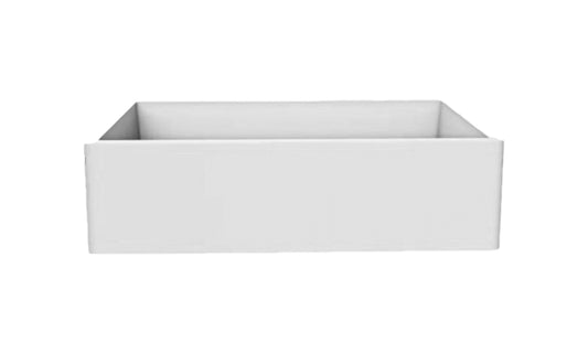 American Imaginations AI-29208 33" White Granite Composite Rectangle Granite Composite Transitional Kitchen Sink