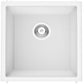 American Imaginations AI-29273 17" White Granite Composite Rectangle Granite Composite Transitional Kitchen Sink