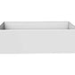 American Imaginations AI-29276 33" White Granite Composite Rectangle Granite Composite Transitional Kitchen Sink
