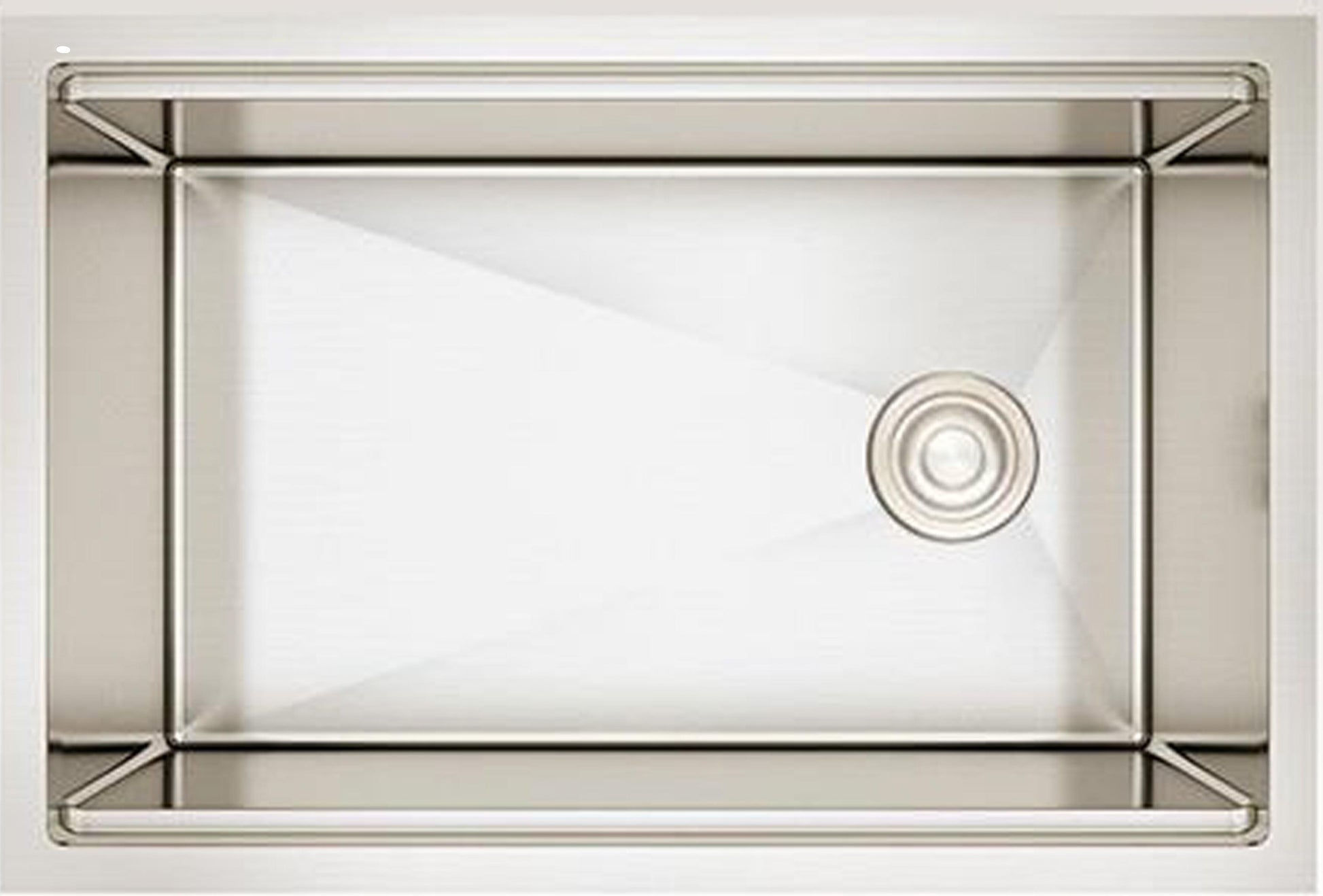 American Imaginations AI-29284 27" Stainless Steel Rectangle Stainless Steel Transitional Kitchen Sink