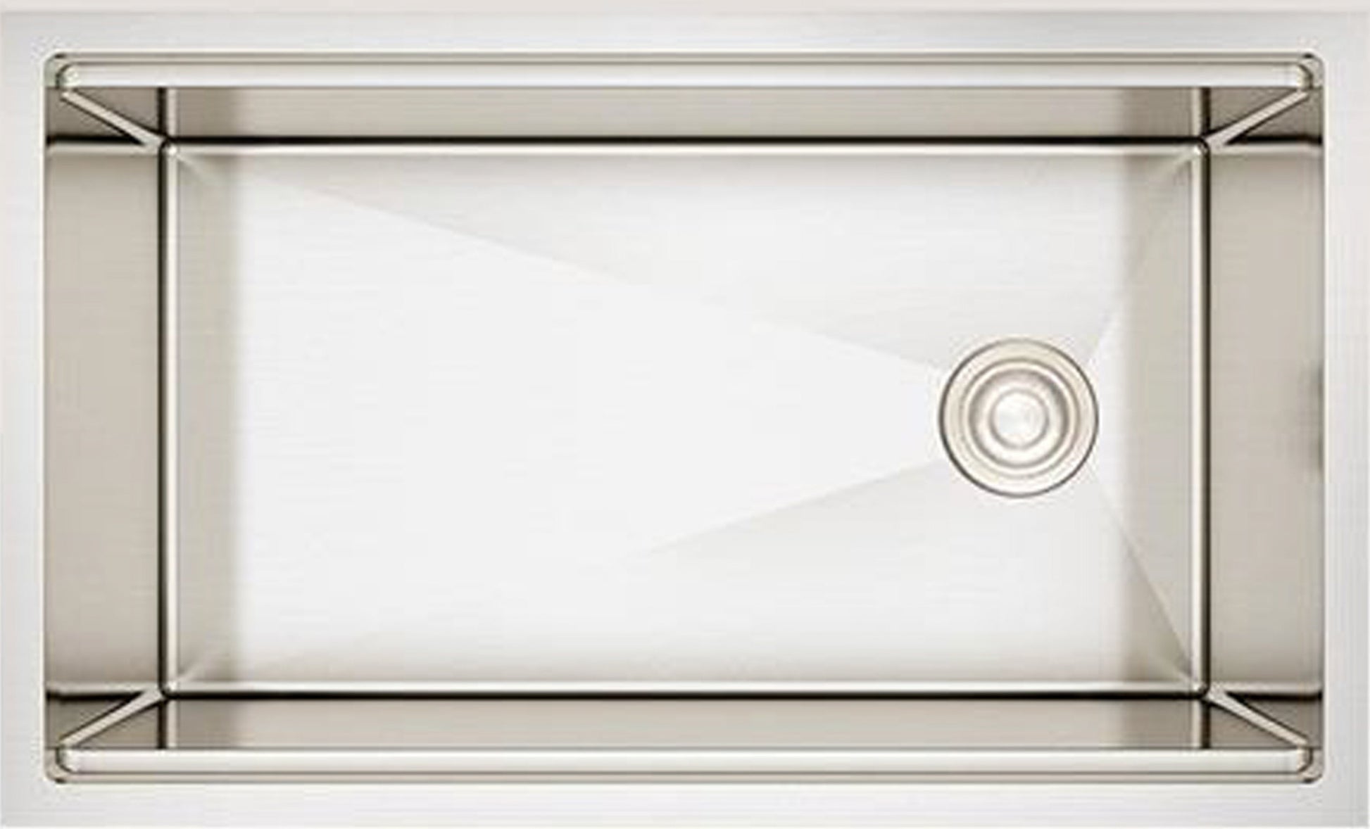 American Imaginations AI-29285 30" Stainless Steel Rectangle Stainless Steel Transitional Kitchen Sink