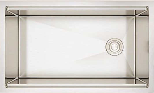 American Imaginations AI-29285 30" Stainless Steel Rectangle Stainless Steel Transitional Kitchen Sink