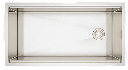 American Imaginations AI-29287 36" Stainless Steel Rectangle Stainless Steel Transitional Kitchen Sink