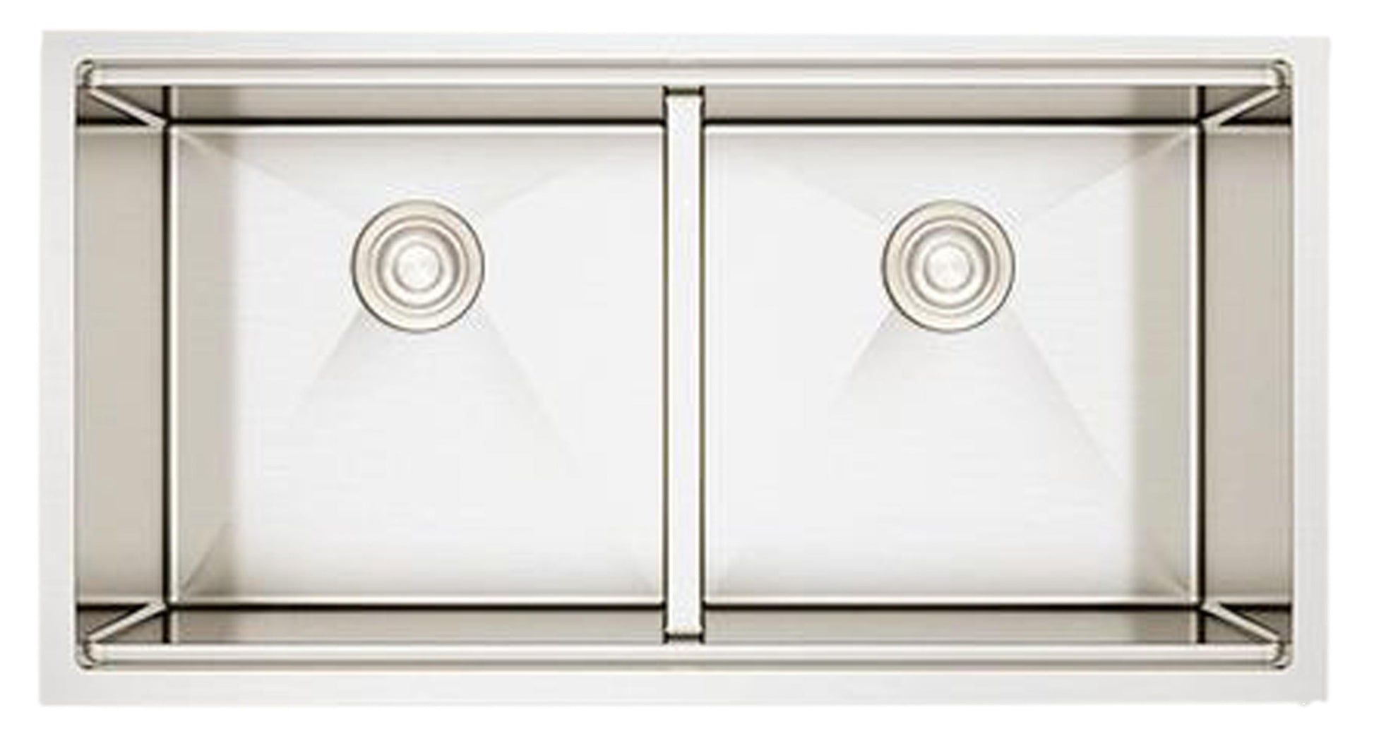 American Imaginations AI-29288 36" Stainless Steel Rectangle Stainless Steel Transitional Kitchen Sink
