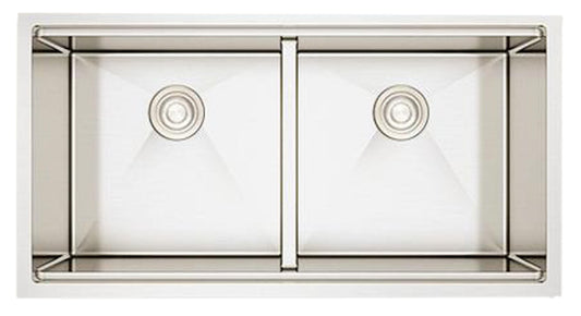 American Imaginations AI-29288 36" Stainless Steel Rectangle Stainless Steel Transitional Kitchen Sink