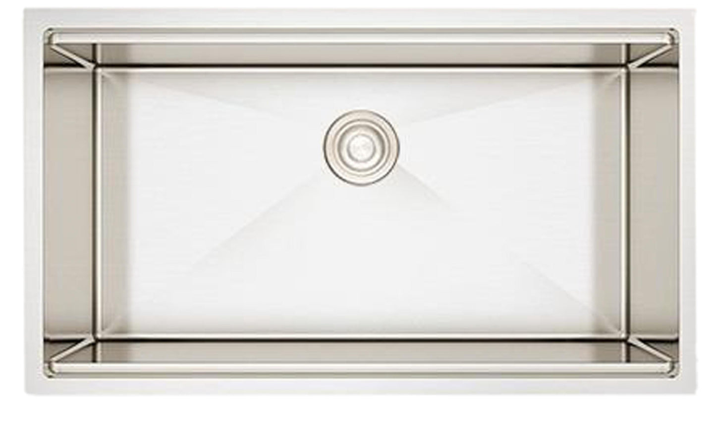 American Imaginations AI-29289 33" Stainless Steel Rectangle Stainless Steel Transitional Kitchen Sink