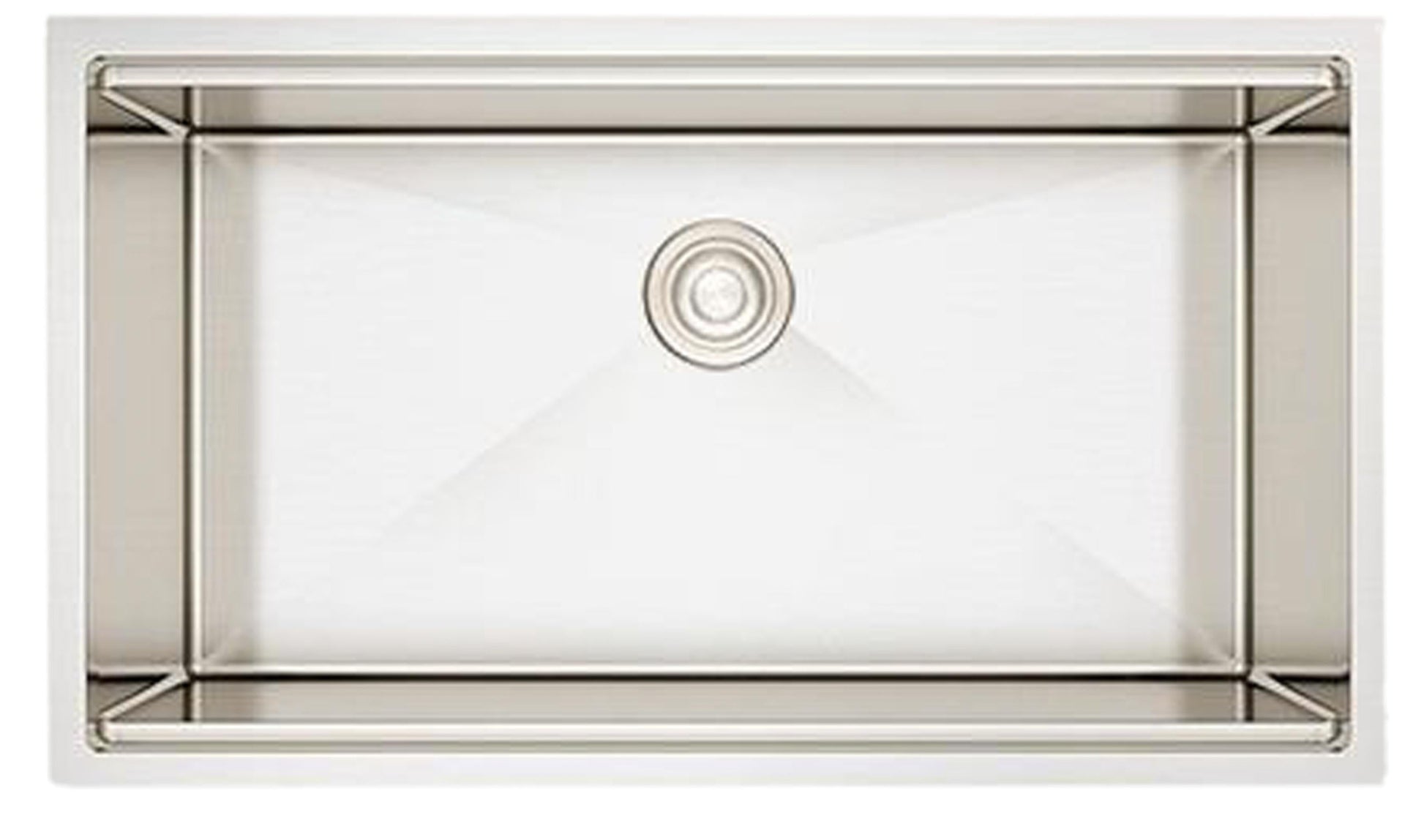 American Imaginations AI-29289 33" Stainless Steel Rectangle Stainless Steel Transitional Kitchen Sink