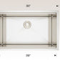American Imaginations AI-29290 30" Stainless Steel Rectangle Stainless Steel Transitional Kitchen Sink