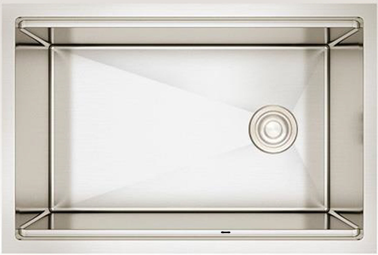 American Imaginations AI-29294 27" Stainless Steel Rectangle Stainless Steel Transitional Kitchen Sink