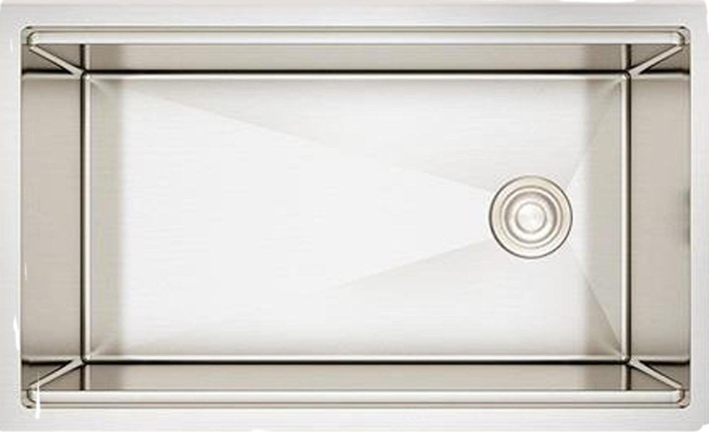 American Imaginations AI-29295 30" Stainless Steel Rectangle Stainless Steel Transitional Kitchen Sink
