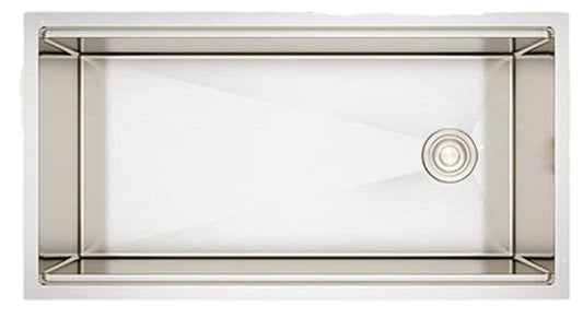 American Imaginations AI-29297 36" Stainless Steel Rectangle Stainless Steel Transitional Kitchen Sink