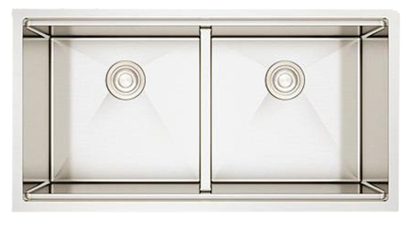 American Imaginations AI-29298 36" Stainless Steel Rectangle Stainless Steel Transitional Kitchen Sink