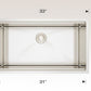 American Imaginations AI-29299 33" Stainless Steel Rectangle Stainless Steel Transitional Kitchen Sink